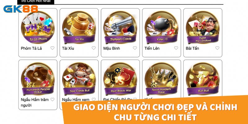 Nơi đây được đánh giá cao về thiết kế giao diện